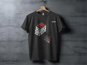 T-shirt à manches courtes tissé personnalisé pour homme, imprimé, écologique, séchage rapide, sport, luxe, designer - Product Image 4