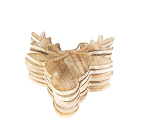 Wholesale Wood coaster <b>Dog</b> Shaped Custom Natural <b>Table</b> Decoration Premium Quality Wood coaster - Product Image 6