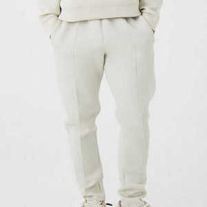 Customized High Quality Men Tracksuits Sweat Suit Fleece Color Blank Full Sleeved Hoodie Men Tracksuits - Product Image 4