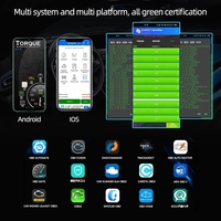 OBD2 WiFi Elm327 ELM 327 lector de código para Android IOS Cars compatible con todos los protocolos herramientas de reparación de escaneo automático