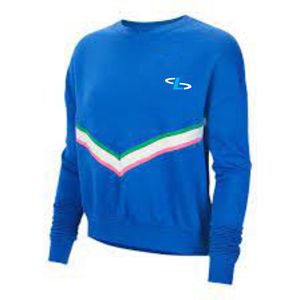 Sweat uni en coton à manches longues de haute qualité pour hommes avec col rond - Product Image 5