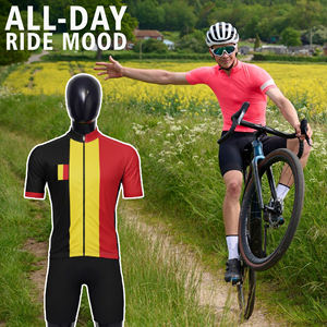 Jersey de Ciclismo Profesional Personalizado, Ropa Unisex de Manga Larga, Ligera, Cortavientos y Ecológica para Invierno - Product Image 5