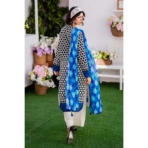 Conjunto de 3 Piezas para Mujer, Traje de Tela Estampada sin Coser, Colección SD-52114 - Product Image 3