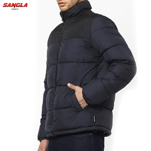 Chaqueta de hombre de alta calidad impermeable chaqueta al aire libre ropa con paños de invierno chaqueta acolchada calentada con logotipo personalizado - Product Image 3