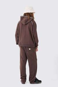 Sudaderas con Capucha Extra Grandes Personalizadas para Hombre, 100% Algodón, 480GSM, Gruesas, Unisex, Estampadas, con Relieve, Cálidas - Product Image 4