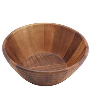 Tazón de madera natural hecho a mano, tazón de servir de madera premium para cocina, mesa de comedor, ensalada, fruta, decoración. - Product Image 5