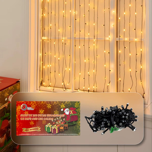 Luci a LED Multicolor perle lampadine 100 6.4M decorazioni natalizie in bianco blu caldo Design esagonale rosa turchese viola - Product Image 5