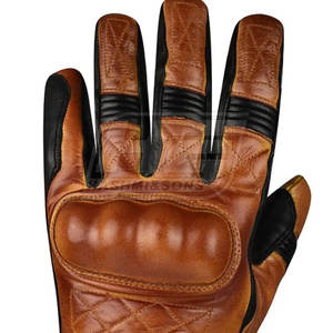 Gants de moto unisexes avec tissu en maille antidérapant à séchage rapide et matériau en cuir d'hiver Nouveau design bas quantité minimale de commande - Product Image 5