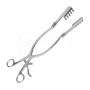 Écarteur chirurgical émoussé d'acier inoxydable de la broche 4x5 12 pouces pour des procédures générales et neurochirurgicales - Product Image 2