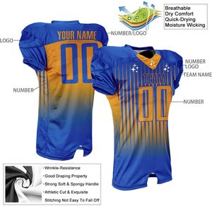 Uniforme de Fútbol Americano Personalizado, Pantalones Cortos, 100% Poliéster, Tela Resistente, para Club, Universidad, Liga, Prácticas y Juegos - Product Image 6