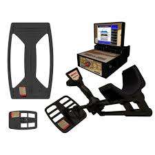 Hunter hunter marka yeni 3D çift sistem paslanmaz çelik IP54 anma Metal dedektörü kulaklık arama bobinleri taşıma çantası içerir - Product Image 2