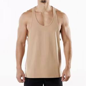 <b>Men</b> <b>Stringer</b> Tank Top for Gym Workout Bodybuilding Fitness <b>Vest</b> Lightweight Training Sleeveless Shirt Activewear - Product Image 3