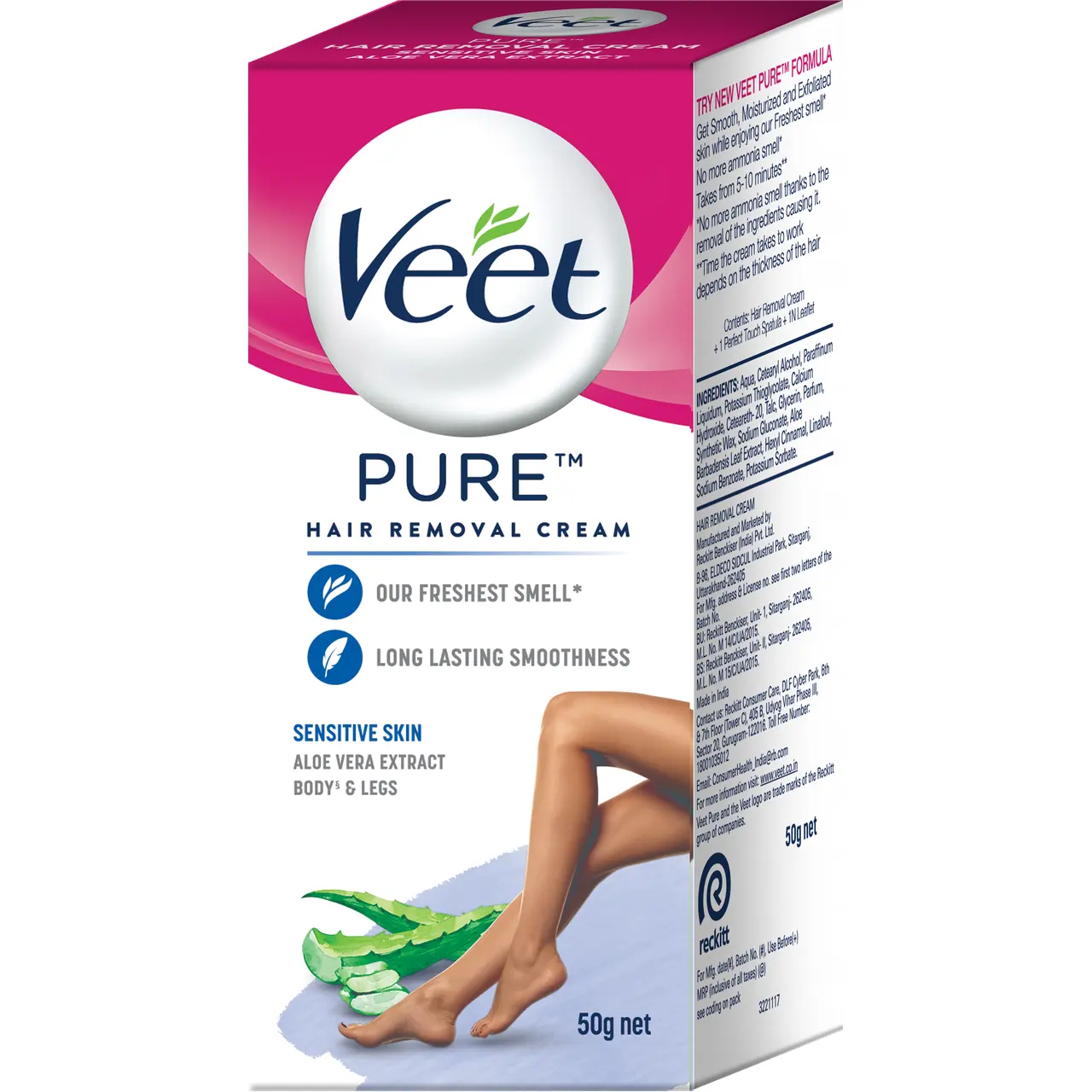 Купить Veet крем для удаления волос для чувствительной кожи, крем для удаления волос на ногах