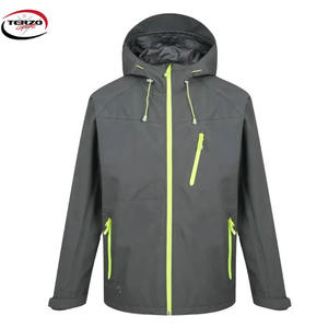 Veste d'extérieur imperméable en laine Terzo Sports pour hommes, coupe-vent respirant de haute qualité pour la pluie d'hiver au printemps, vente en gros - Product Image 3