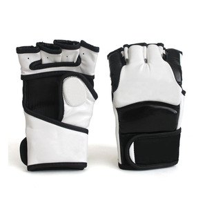 Servicio OEM Hombres MMA PU Guantes de boxeo Pakistán Hecho Material duradero Mejor precio Hombres Medio dedo Guantes DE LUCHA MMA - Product Image 4