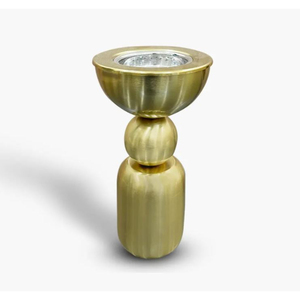 Soporte de incienso de Metal chapado en oro de gran calidad, difusor de aromaterapia con quemador Bakhoor de diseño clásico para incienso de Hotel en casa - Product Image 3