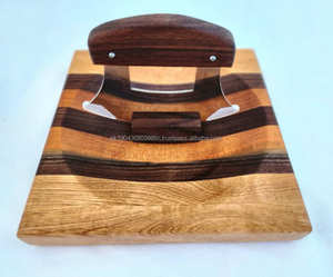 มีดตัดพิซซ่าสีเงินอเนกประสงค์พร้อมปลอกหนังทำจากสแตนเลสอเนกประสงค์เป็นมิตรกับสิ่งแวดล้อมแบบดั้งเดิม - Product Image 3