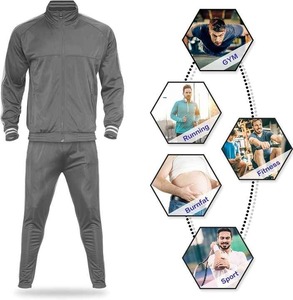Survêtements de sport personnalisés de nouvelle conception pour hommes, 100% coton, imprimé, doublure en polaire respirante pour les sports d'hiver - Product Image 1