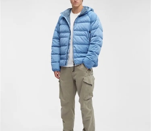 Chaquetas Acolchadas de Invierno para Hombre, con Capucha, Cuello Alto, Ligeras, Impermeables, con Logotipo Personalizado al por Mayor - Product Image 3