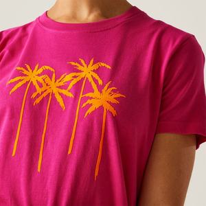 100% algodón pesado grueso transpirable Camisetas cuello redondo longitud manga corta Camisetas personalizadas para mujeres - Product Image 6