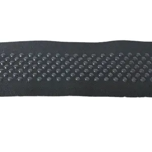  Stretchy Elastic Band Silicone Backed Gripper Elastic Webbing  Non-Slip Elastic Ribbon - 5 Yards per roll (25mm Width)