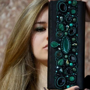 UTILISATEUR BRODERIE UNIQUE SACS MEILLEUR Style Bohème Broderie Travail Main Embrayage Sacs À Main Sacs Fantaisie Conception Doublure En Gros - Product Image 3