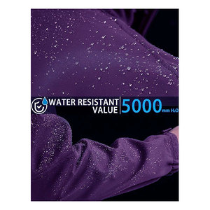 Veste à capuche softshell enduite pour hommes avec col montant logo à l'avant coupe confortable utilisation extérieure hiver OEM vente en gros personnalisée - Product Image 3