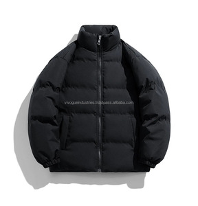 <b>Men</b> Shiny Puffer <b>Jacket</b> <b>Waterproof</b> Breathable Padded Design Winter <b>Lightweight</b> Warm Outdoor Front Logo - Product Image 5