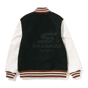 Veste Letterman tendance, vêtement d'extérieur chaud, tissu doux, veste d'hiver confortable - Product Image 2