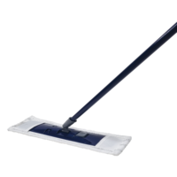 Kit de nettoyage professionnel pour sols domestiques : Serpillère plate en microfibre de 40 cm, manche télescopique en aluminium de 120 cm, essoreuse intégrée et chiffon de rechange
