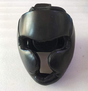 Kick Boxing Casque PU Cuir Head Guard Thai MMA Sanda Équipement D'entraînement Adultes Enfants Modulaire - Product Image 5
