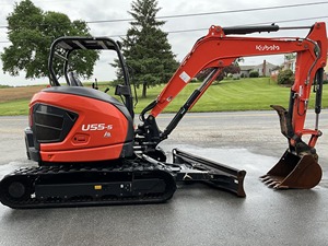 PROVEEDOR VERIFICADO de Nueva Kubota U55-5 con cuchilla dozer para excavación de 30 pies y pulgar hidráulico, ¡listo para la venta! - Product Image 4