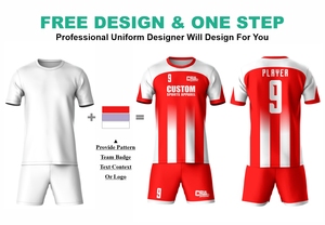 Vente chaude Ensembles d'uniformes de football pour adultes Maillot de football OEM personnalisé pour hommes Kits de football Ensemble complet Fournisseur de kits de football au Pakistan - Product Image 2