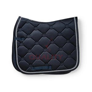 Cómoda almohadilla de sillín inglesa, diseño acolchado transpirable, forro suave, duradero, calidad perfecta para la comodidad del caballo - Product Image 2