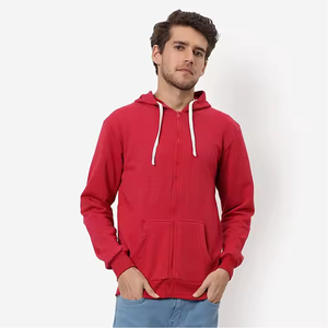 Vente en gros : Sweat à capuche unisexe vierge avec fermeture éclair, design de qualité supérieure, style unique, 100% coton molletonné/éponge française, streetwear tendance - Product Image 1