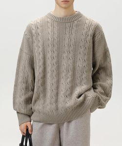 เสื้อสเวตเตอร์คอเต่าผู้ชายแฟชั่นใหม่ สีพื้น ทรงเข้ารูป ระบายอากาศได้ดี เหมาะสำหรับฤดูหนาว - Product Image 1