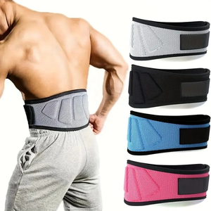 Cinturón de Soporte Lumbar Ajustable de Neopreno, Transpirable, Compresión, Entrenamiento, Todas las Temporadas, Mezcla de Poliéster, Presión, Fitness, Seguridad - Product Image 5