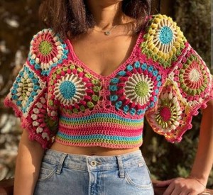 Ropa de playa informal de ganchillo hecha a mano para mujer, de estilo Bikini traje de baño, sensualidad artesanal de la India para ropa de vacaciones, OEM personalizado - Product Image 2