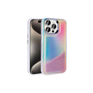Funda Netzy Rosa para iPhone 15 Pro, Antigolpes con Silicona Líquida y Diseño de Cuentas, Carcasa Trasera con Modelo Animado para 7 Plus - Product Image 2