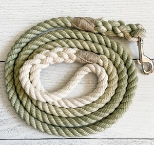 Multi Colors and Metal Soft Cotton Rope Dog <b>Leash</b> / Collar - Product Image 1