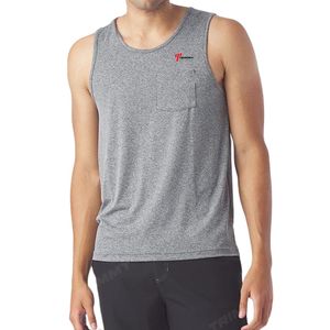 Custom Logo Wholesale Sleeveless Cotton <b>Running</b> <b>Singlet</b> Men's Athletic Workout Tank Top for Gym Summer Fitness Wear - Product Image 5
