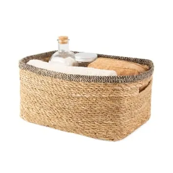 Hot Products Cheap Items To Sell Seagrass Woven Baskets Japan Style Woven Garden Pots Other Storage Baskets Decorative Baskets