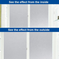 Película para Ventanas Innofilms de Lujo para Ahorro de Energía, Aislamiento Térmico, Blanco Mate, PET, 99% de Protección UV, Protección de Privacidad para Hogar, Hotel y Oficina