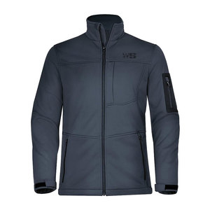 High Quality Custom Men's Bomber Softshell <b>Jacket</b> Professional Factory-Made <b>Waterproof</b> Stand Collar 100% Polyester for Winter - Product Image 1