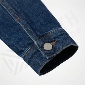 Ventes en gros de vestes en jean pour femmes confortables et respirantes, conception personnalisée OEM avec logo, toile de coton, tendance de la mode, couleur personnalisée - Product Image 6