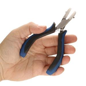 High Quality Flat Nose Stainless Steel <b>Wire</b> Bending Pliers Hot-Selling Jewel Pliers with Nylon Jaw for Jewelry Tools & Equipment - Product Image 2
