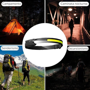 ไฟฉาย LED สำหรับคนงานเหมืองแบบยุทธวิธี Ceza ชาร์จไฟได้ผ่าน USB - คละสี - Product Image 6