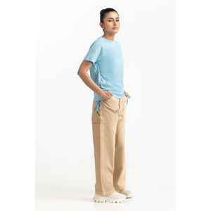 เสื้อยืดถักผู้หญิงสีฟ้า รุ่น 231-213-004 B - Product Image 4