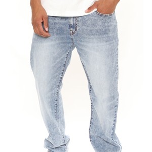 Ropa profesional al por mayor, nueva moda, pantalones ajustados personalizados para hombres, pantalones vaqueros a bajo precio y ropa al por mayor de alta calidad - Product Image 1