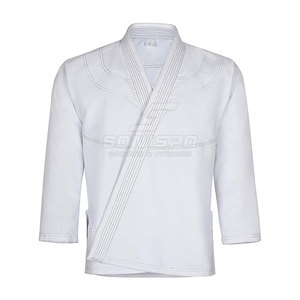 Traje de BJJ GI de diseño personalizado de alta calidad para entrenamiento de MMA, la mejor ropa de artes marciales al por mayor con diseño de logotipo propio - Product Image 2